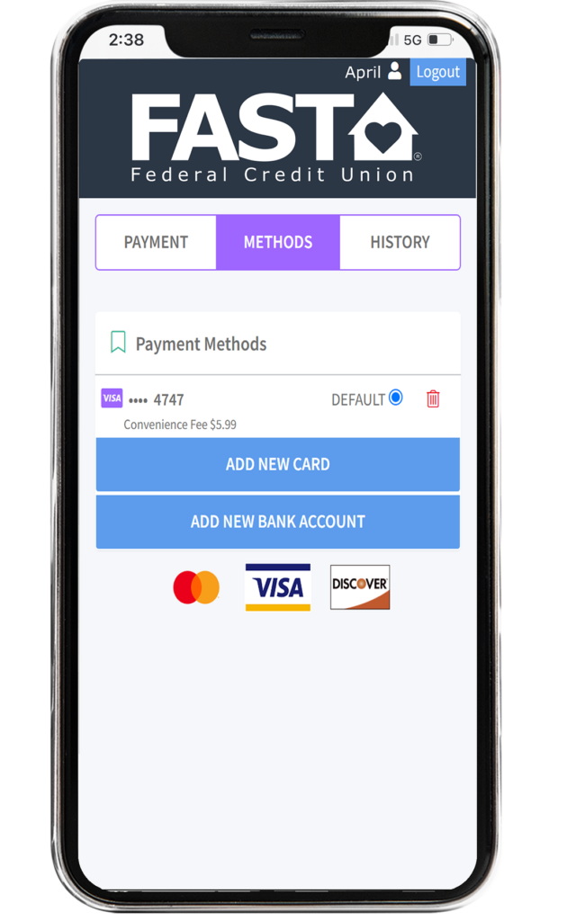Make a Payment FAST Credit Union