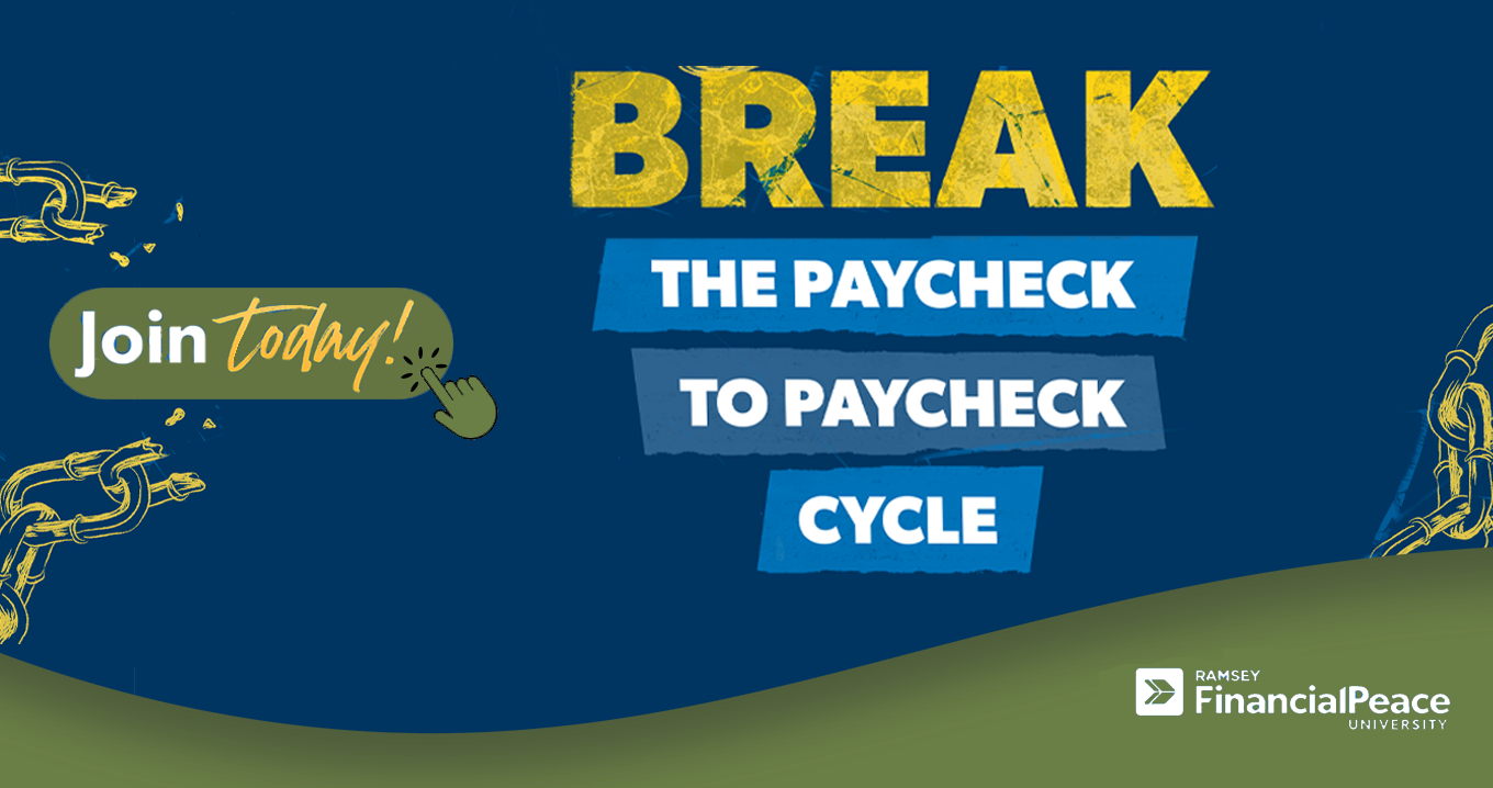 Break the paycheck to paycheck cycle. Join today!