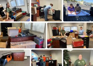 Pictures of packing 